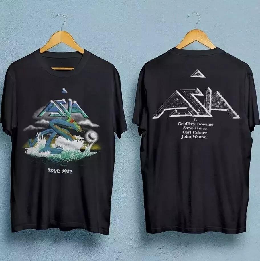 SALE. Asia Band Tour men TShirt Double Sided Black Unisex T-Shirt S