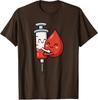 Kawaii Phlebotomist Krankenschwester Humor Blutentnahme Süße Spritze T-Shirt Mädchen Mode Lustig Blutspender Labor Witz Tee Y2k Kunst Pädiatrisch