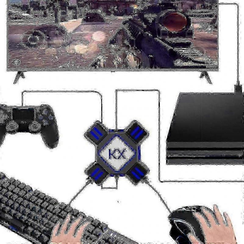 Supports Ns/ Ps5/ Ps4 / Ps3 / X Series ,keyboard Mouse Adapter