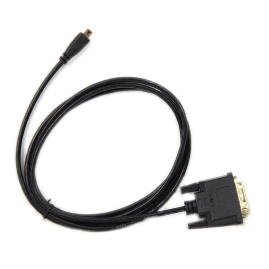 DOONJIEY 0.3/1/1.8m Gold Plated Micro HDMI-compatible To DVI 24+1Pin Adapter Cable for HDTV