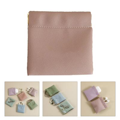 Bolsa Organizadora de Joyería Ligera Bolsas de Almacenamiento Portátiles para Collar/Pendientes/Anillos/Pulsera Estuche de Joyería Multicolor