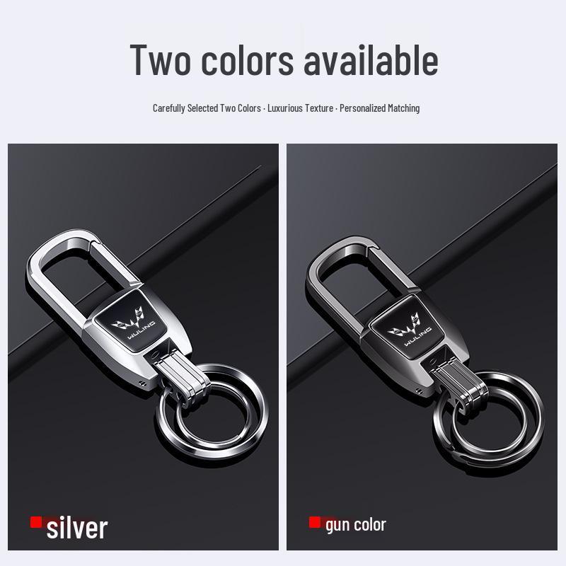 Compatible Keychains for Wuling Bingo Mini, Starlight S, Macaron, and Bingo Plus – Zinc Alloy Design