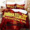 Judas Priest Bedding Set Single Twin Full Queen King Size Bed Set Aldult Kid Bedroom Duvetcover Sets 3D Print Bed Sheet Set