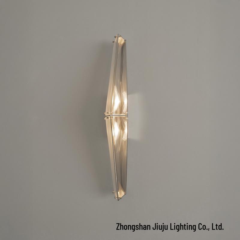Industrial Modern Retro Glass Wall Lamp for Living Room or Bedroom