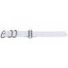 Apple Watch Bracelet - MY-MONTRE - Fabric Belt - Satin Attachments - White - 42/44/45/49mm
