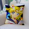 S-Sailor M-Moon Girl Anime Pillow Gift Home Office Decoration Pillow Bedroom Sofa Car Cushion Coverpillow Case