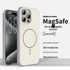 SHIYONG Magsafe Skin-Feel Contrast Phone Case for iPhone 15 Series
