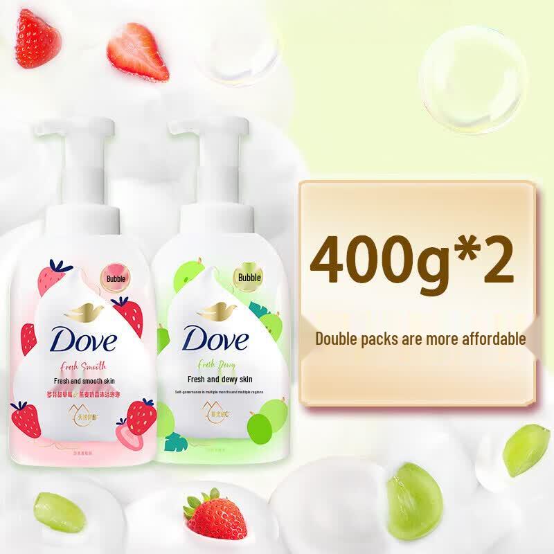 Dove Fruit Milk Moisturizing Shower Foam