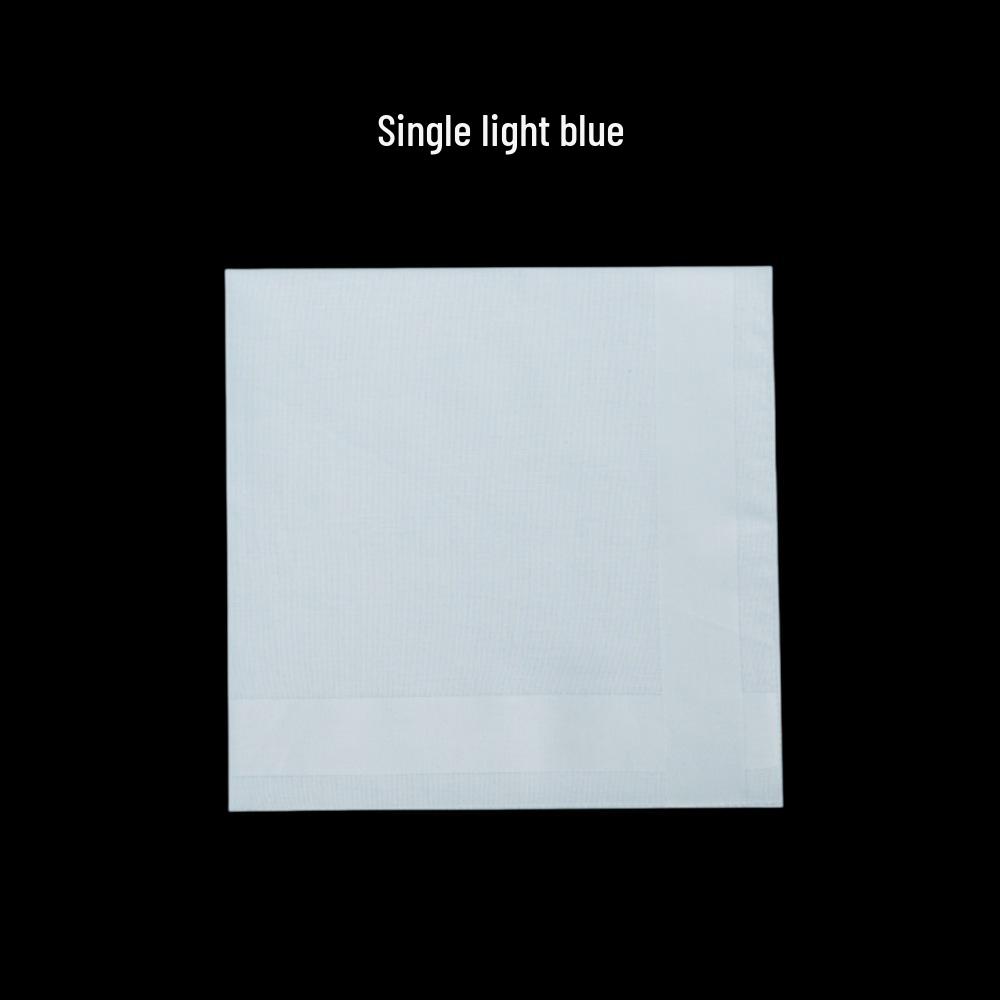 Elegant Pure Cotton Solid Color Ladies Handkerchief - High Quality, Hot Selling