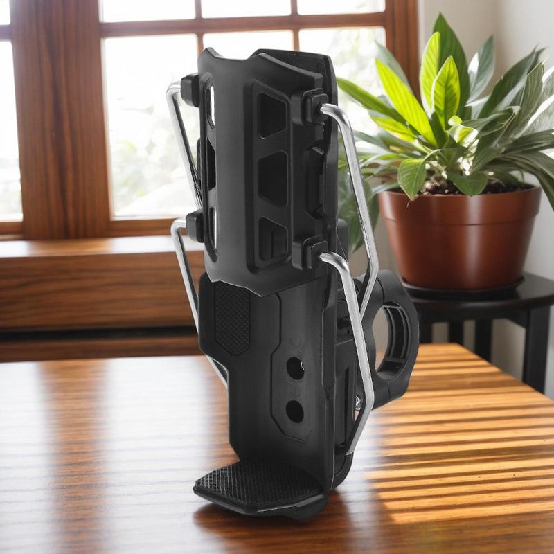 Motorcycle Cup Holder Adjustable No Drill Drink Holder For Bike Motorcycle Water Bottle Mount For 1.26-3.15 Inch Bottlle