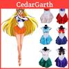 Impresionante Vestido Estilo Sailor Moon Con Exquisita Mano de Obra Para Cosplay de Halloween