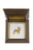 French Bulldog, Frenchie I - Dog Brooch In Decorative Box, Elegant Gold-plated Pin, Art-Dog Brand Jacket Pin