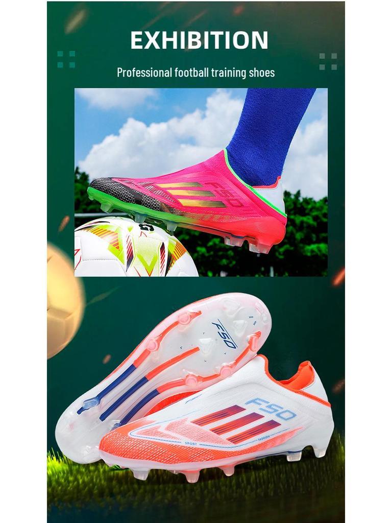 Unisex Youth & Adult AG Long Spikes Low-Top Soccer Cleats