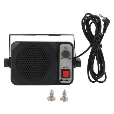 Walkie Talkie Externer Lautsprecher 8 Ohm Lauter Klang Hifi Einstellbare Lautstärke für YAESU für KENWOOD