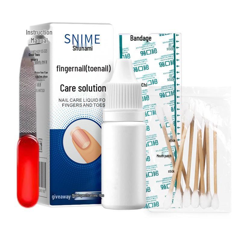 Shunaimi Gray Paronychia Nail Care Stickers for Fingers and Toes