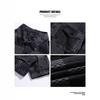 Checkerboard Pattern Plus Size Men's Windproof Warm Jacket Fashionable Versatile Casual Sports Lightweight Jacket Denim Jacket