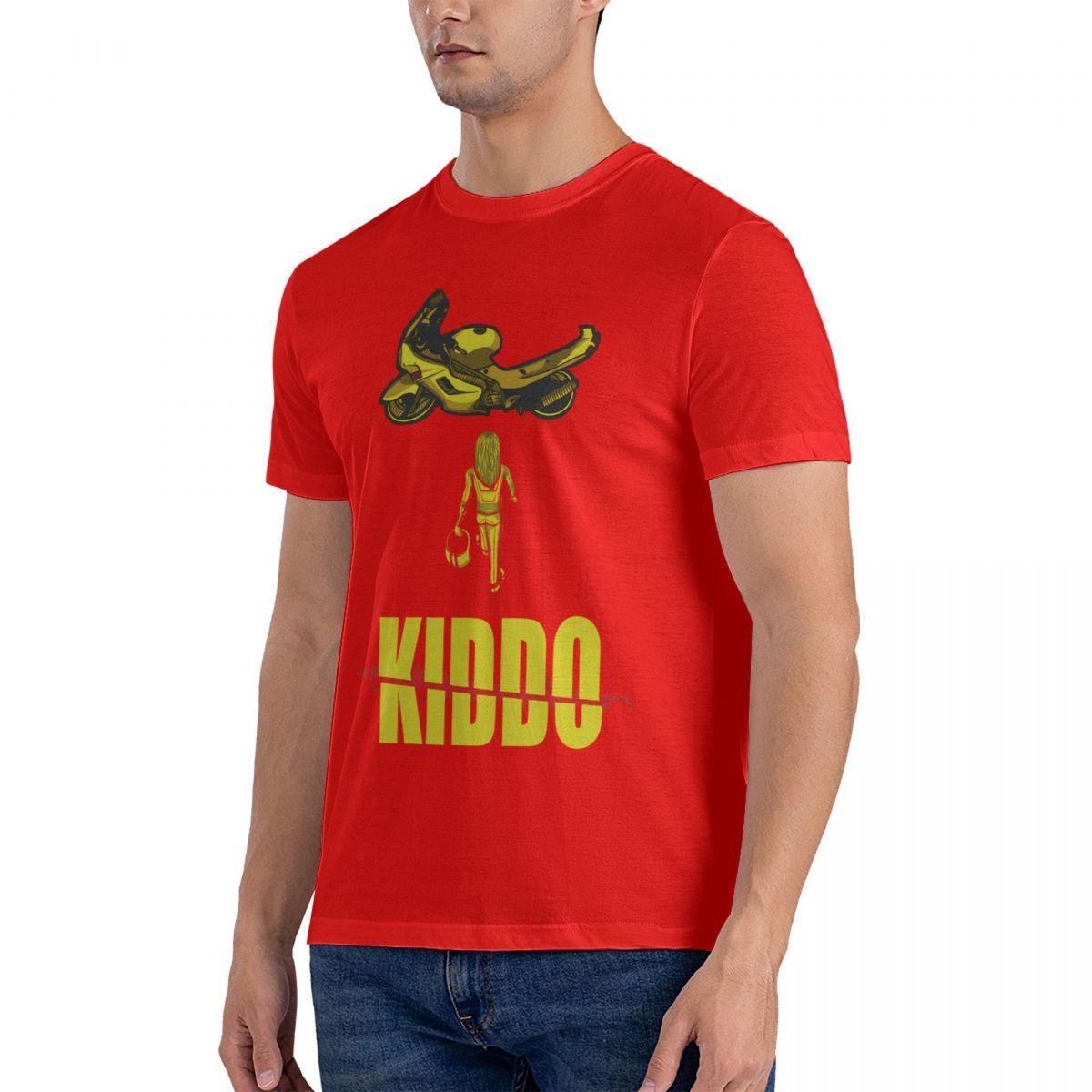 

2024 men T shirt streetwear T-shirt Kill Bills Kiddo Print Men Tee Shirts Top Y2k Harajuku Tops Street Fashion S