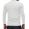 Men'S Color Blocked Long Sleeve Round Neck T-Shirt 100% Polyester Fiber With Moderate Elasticity Suitable For Sports And Leisure