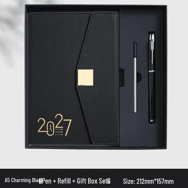 In-Stock 2026 Spanish-English A5 Planner 365-Day Gift Box Set