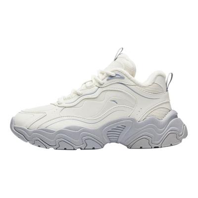 Meteor Synthetic Leather Plush Comfortable Non-Slip Warm Mid-Top Casual Shoes Women Casual Shoes White Gray 122448986-2