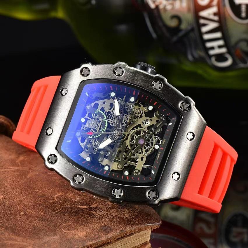 Best-Selling New Richard Skeleton Barrel Sport Men's Watch