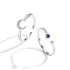 Star Moon Ring Opening Adjustable Simple Girlfriend Combination Ring Female Literary Star Moon Index Finger Ring