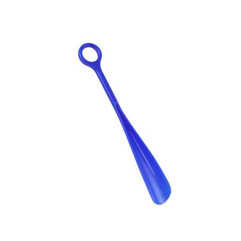 Plastic Shoe Horn with Round Handle – Easy Lift for Elderly, Pregnant, or Lazy People