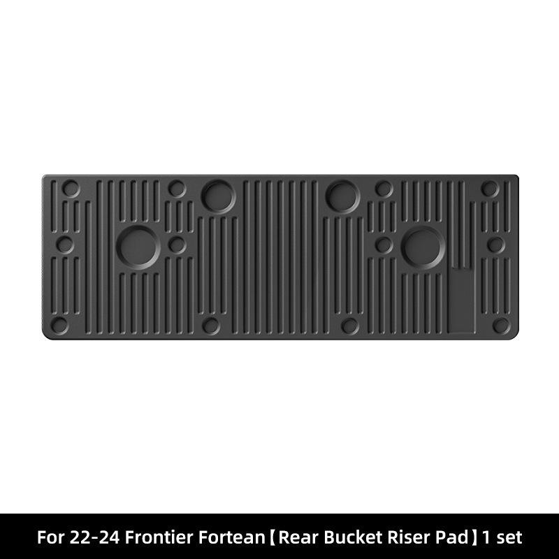 22-24 Nissan Frontier Futan Car Floor Mats - Rear Trunk TPE Mats