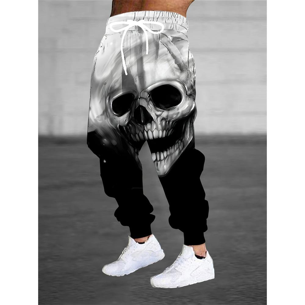 Men's Oversized Loose Sweatpants Autumn Comfortable Breathable Fashion Drawstring Pants Trendy Streetwear Drawstring Pants