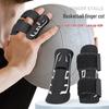 Outdoor Basketball Finger Sleeve: Soft, Double-Strapped Compression Support Protector