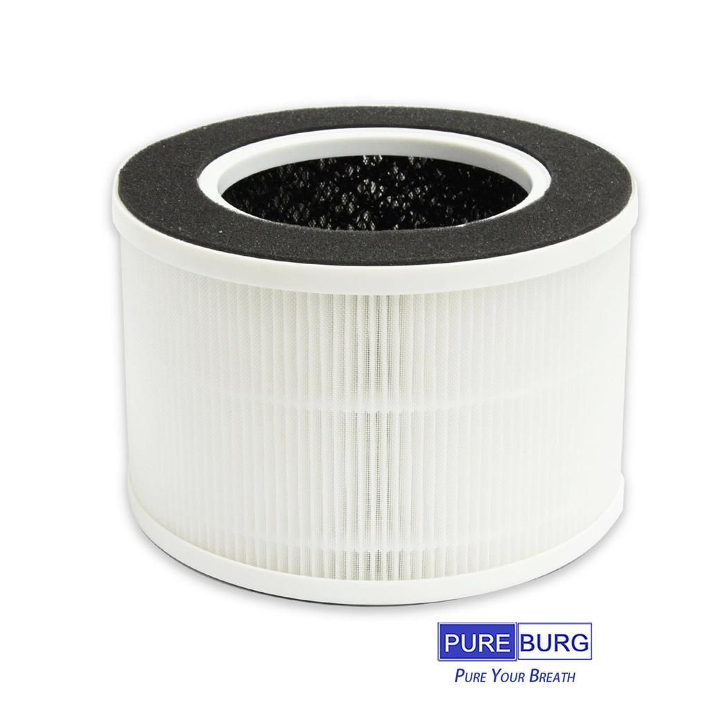 PUREBURG Replacement Filters Compatible with TREDY Air Dust Collection Deodorizing TD-1500 / TD-1500BM Purifier, & Integrated, 2-Pack