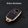 TPU Smart Remote Autoschlüsselhülle für Toyota Perodua Malaysia Autoschlüsselschutz Autoschlüsselanhänger 2 Tasten Schlüsselanhängerschutz