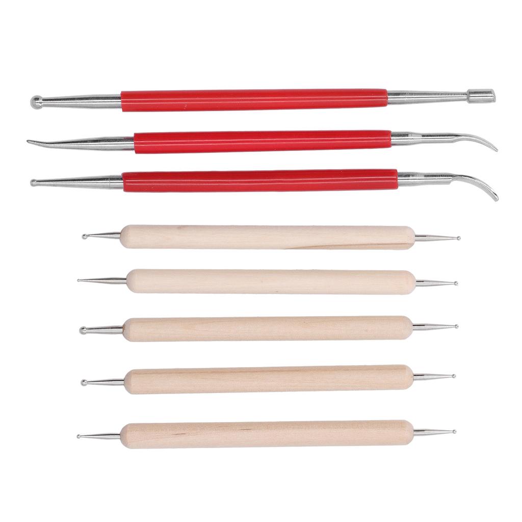 Double End Tracing Dotting Stylus Small Portable Engraving Stylus Set for Modeling Carving