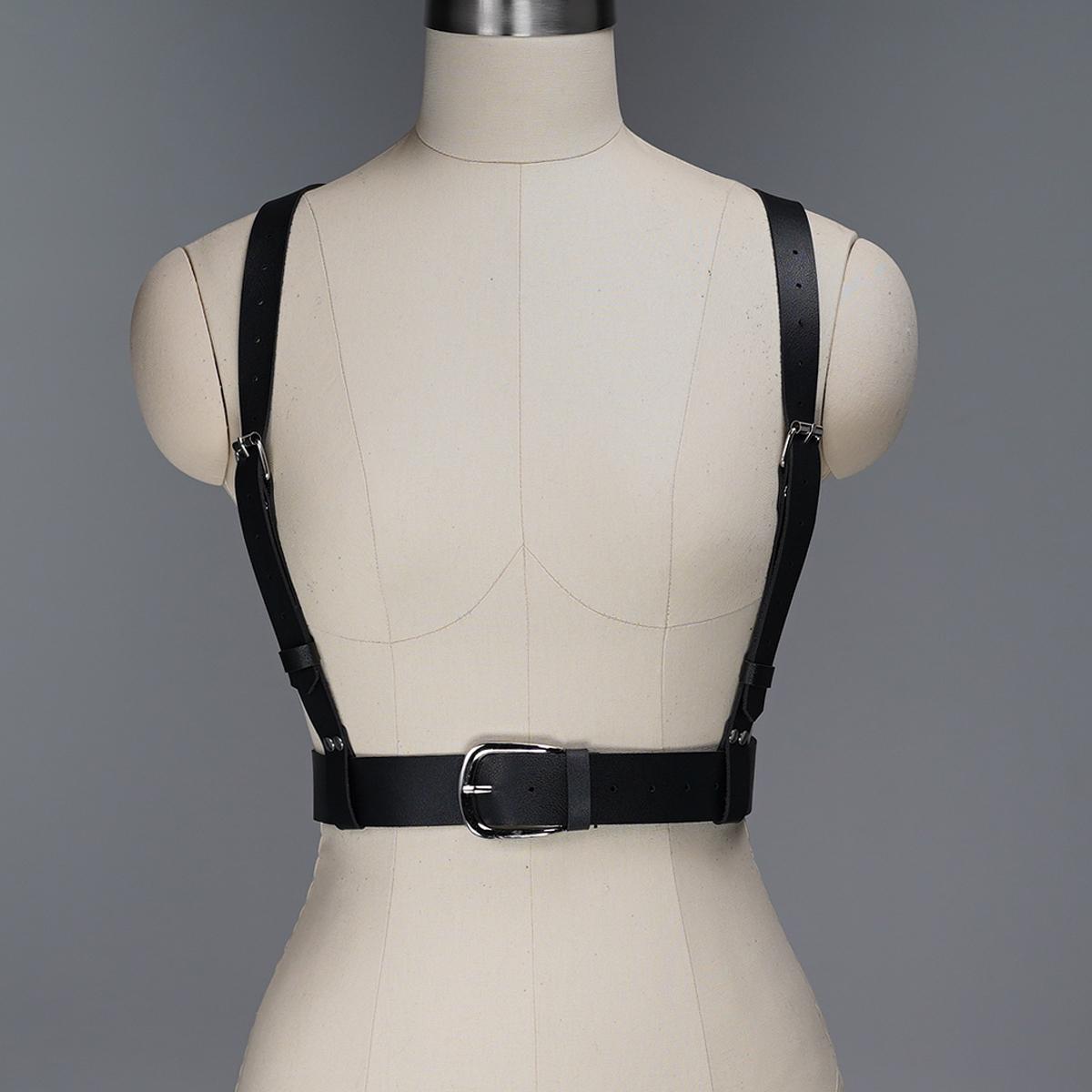 

Ladies Fashion Belt, Strap, Strap, Pu Leather Shaped Waist Set, Fashion Shoulder Strap Easy To Shape Perfect Waist
