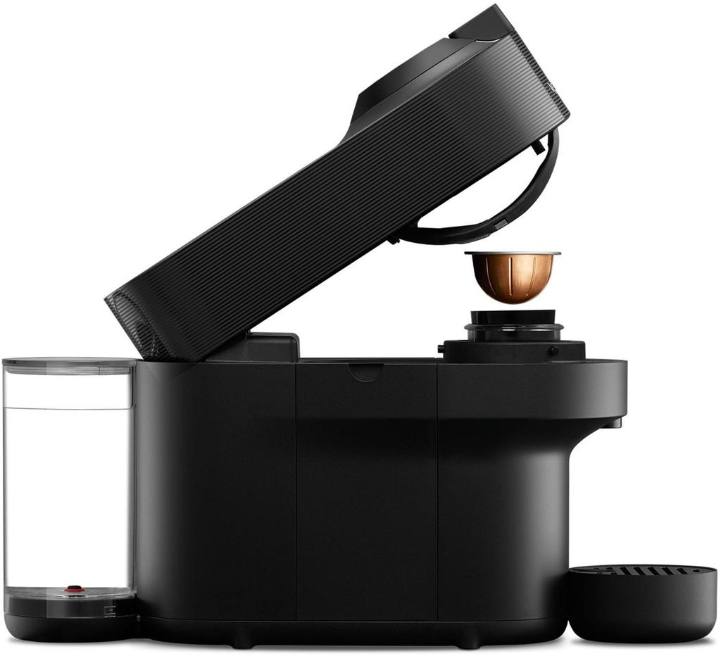 Machine à café capsules - nespresso - de'longhi - vertuo pop - env90.b - noir - 7 capsules nespresso incluses