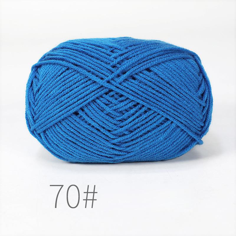 10Balls 500g Soft Milk Cotton Yarn Crochet Threads for Knitting Wool DIY Crafts Sweater Baby Wool Hand Knitting Crochet Yarn