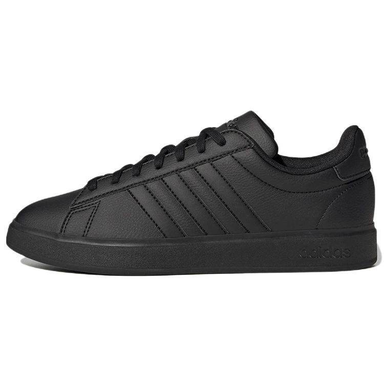 Adidas Grand Court Core Black Unisex Sneakers Cloud-White GW9198
