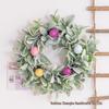Spring Easter Egg Door Wreath Decoration