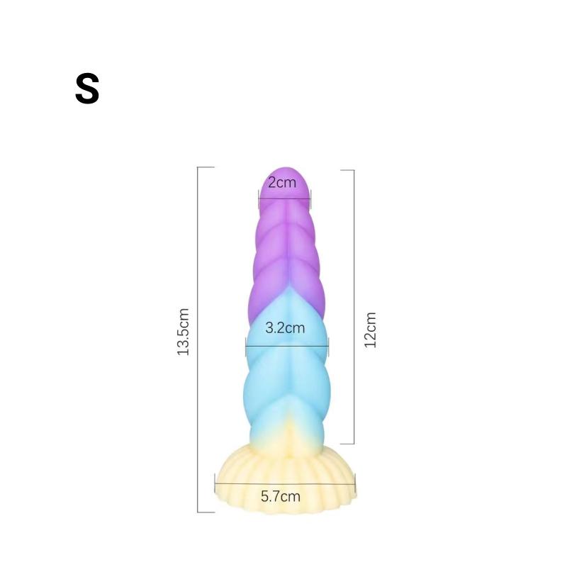 Niedlicher weicher Dildo weiblicher Masturbator Sexy Spielzeug Gefühl realistischer Penis Silikon Saugnapf Dildos Frauen