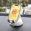 Jigglypuff Style Large Mirror Surface Dashboard Phone Holder 2026 - Suction Cup, Cute Cartoon Design