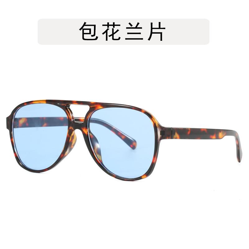 European American Vintage Sunglasses Men Pilot Shape Double Bridge Woman Glasses Driving Hiking Women Sun Glasses