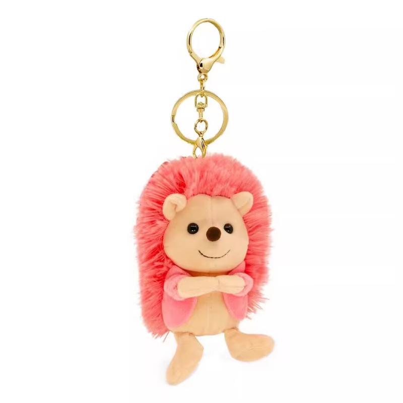 Porte-clés Hérisson Kawaii Poupée Peluche Pendentif Sac 12CM