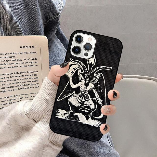 Devil Satan Mobile Soft Case For iPhone 17 Air 16 15 12 Pro Max 13 11 14 Pro Max Max SE2020 Plus Phone Cover
