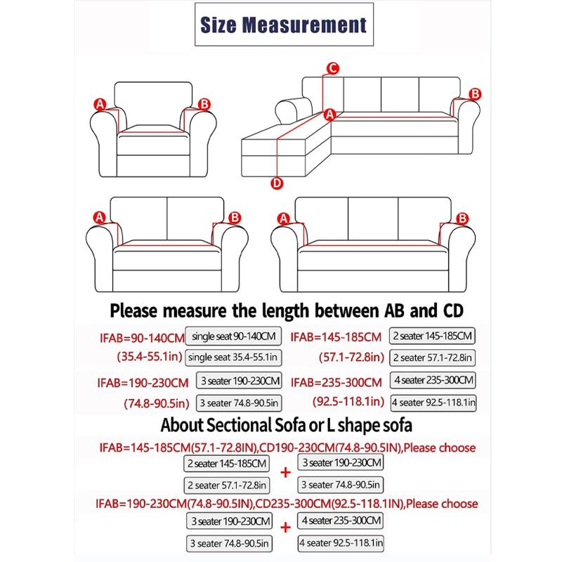Vysoce elastický potah na pohovku s bublinkovou mřížkou 1/2/3/4 s lemem sukně, All Season Universal Pet Anti Dirt