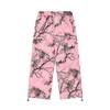 Women's Graffiti Print Pants Harajuku Drawstring Wide Leg Sweatpants Streetwear Trousers