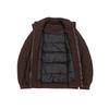Mens Winter Light Down Jacket Stand Collar Warm Solid Color Streetwear Puffer Coat