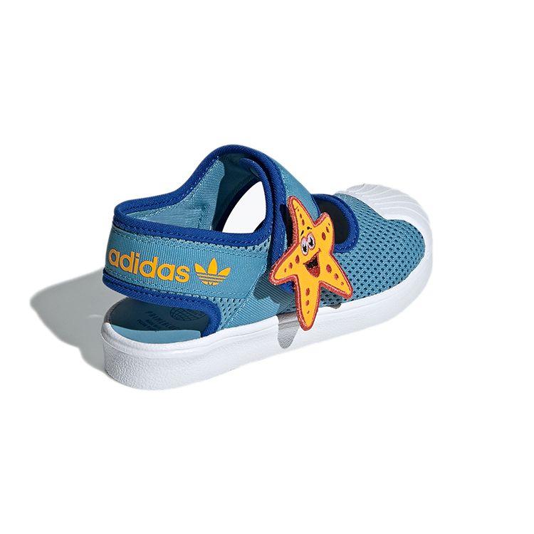 Adidas Сандалии Superstar 360 Primeblue Little Kid Starfish Детские кроссовки Crew-Yellow — фото 4