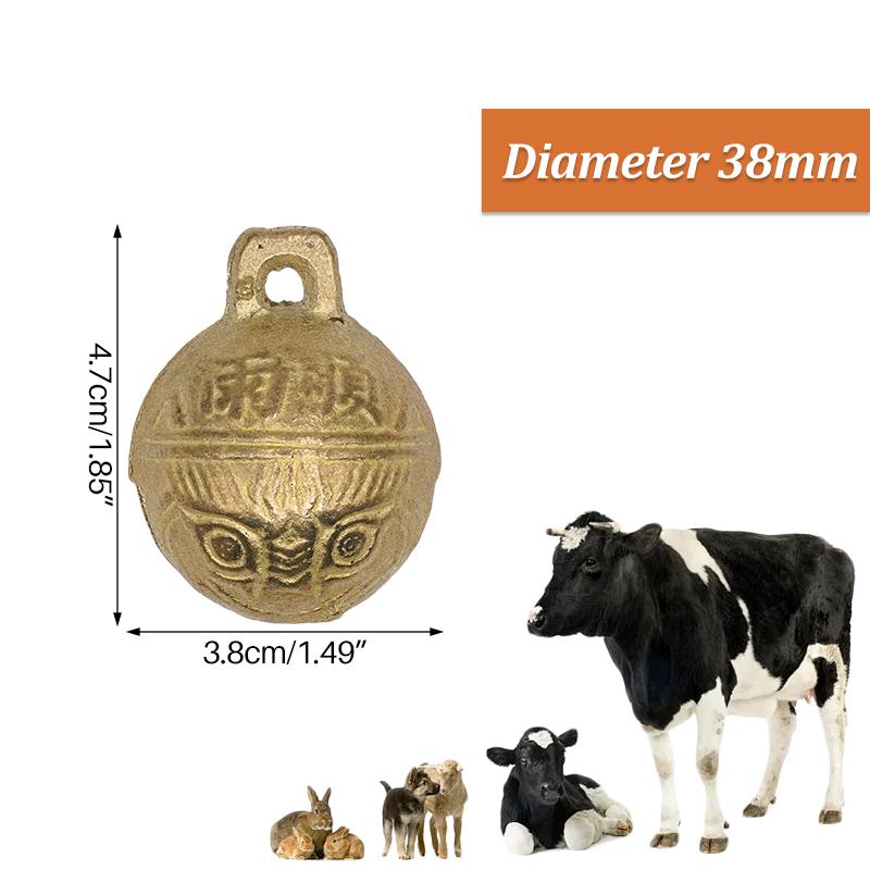 Sheep Pet Dog Copper Bells Grazing Bells Animal Identification Feeding Device Farm Livestock Grazing Bells Pet Supplies