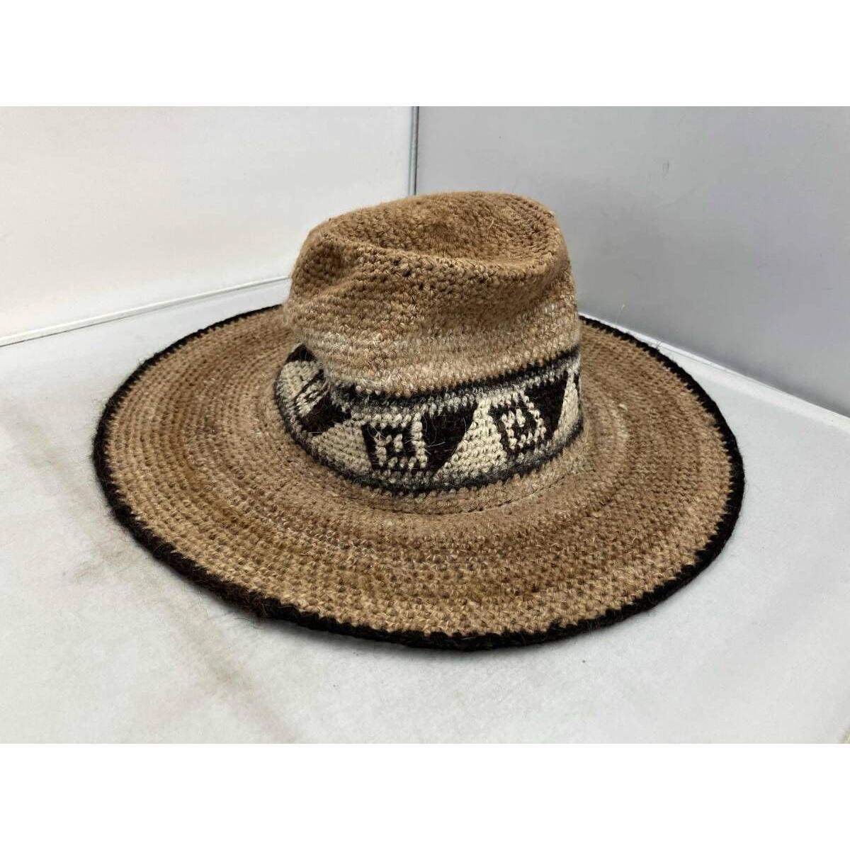 Used STETSON / Stetson / Used clothes / Straw hat / Beige