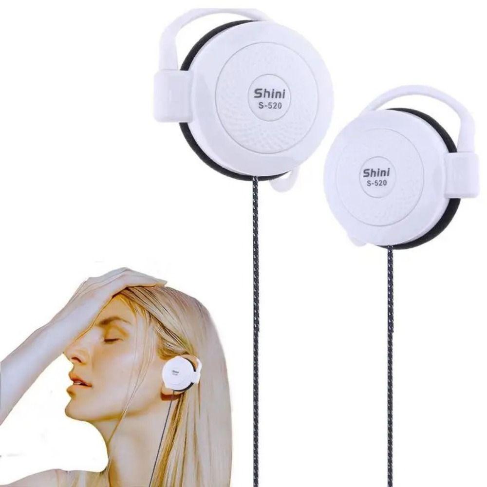 Stereo Ear Hanging Wired Headphones Ear Hanging 3.5mm Stereo Ear Hook  MP4